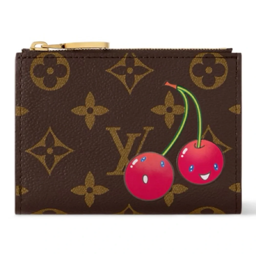 🍒BRANDNEW LIMITED Louis Vuitton x Murakami Monogram LV Cherry Lisa Wallet M13420